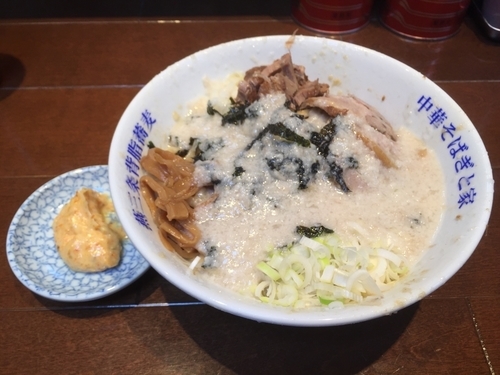 「あぶらそば 780円」@燕三条中華そば ぎと家 武里本店の写真