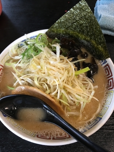 「長浜ねぎラーメン」@長浜らーめん 八王子店の写真