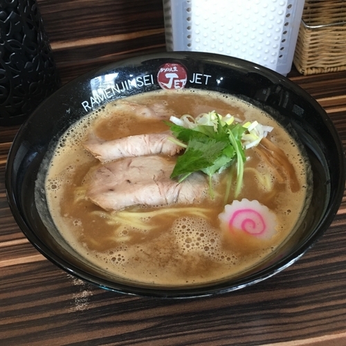 「鶏煮込みそば」@ラーメン人生 JET 福島本店の写真