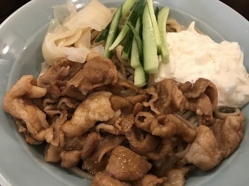 「すごい冷やし中華(300g) 950円」@立川マシマシ SSRの写真