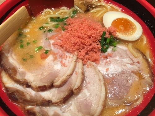 「えびしお（そのまま）＋チャーシュー」@えびそば一幻 新千歳空港店の写真