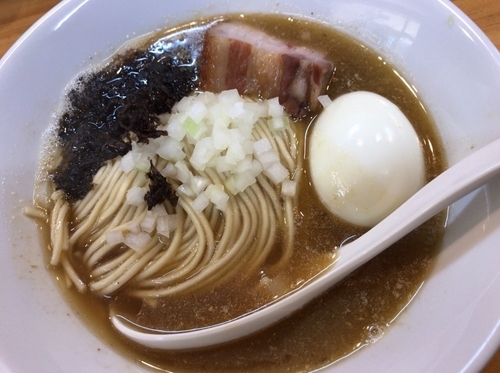 「煮干ソバ塩 味玉」@煮干中華ソバ イチカワの写真