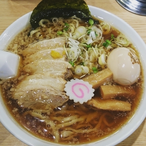 「いつもの（780円）＋大盛り（100円）＋味玉（0円）」@いつもの ねかせ屋の写真