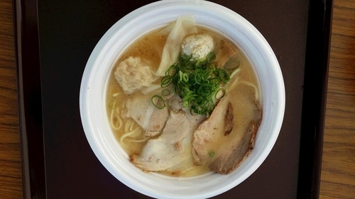 「山水地鶏そば」@東京ラーメンショー2016の写真