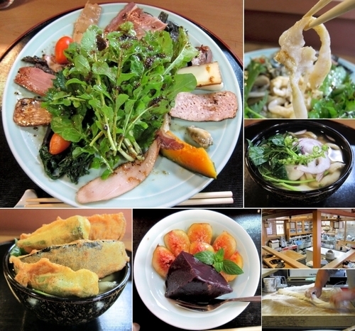 「ランチうどん 2,000円コース + 大盛 200円」@風林亭の写真