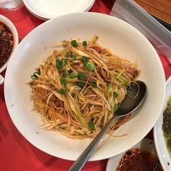 汁なしねぎそば