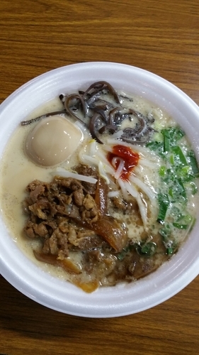 「肉もり牛醤ラーメン」@東京ラーメンショー2016の写真