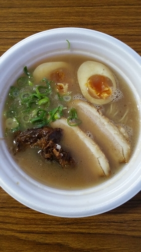 「極濃豚骨Wチャーシュー麺」@東京ラーメンショー2016の写真