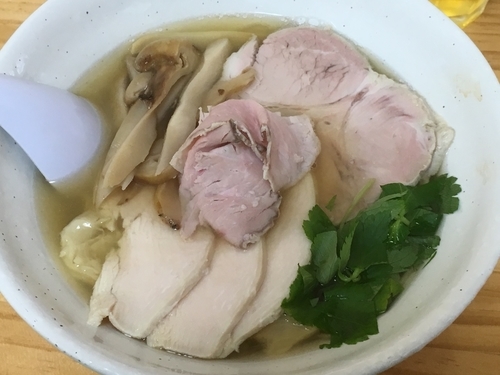 「松茸と3種チャーシューめん」@らーめん 波の花の写真