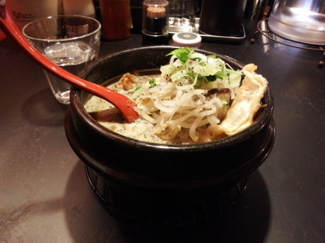 「カリーらぁめん」@スパイス&ラーメン 橙オレンジの写真