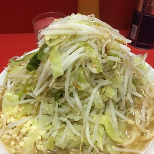 「小ラーメン」@ラーメン二郎 松戸駅前店の写真