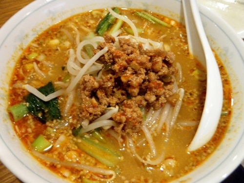 「担々麺600円」@中国料理 火麒麟 東所沢店の写真