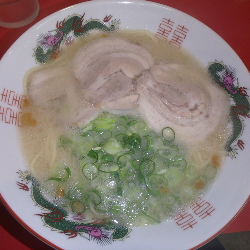 「ラーメン・めしセット(640円)」@大栄ラーメンの写真