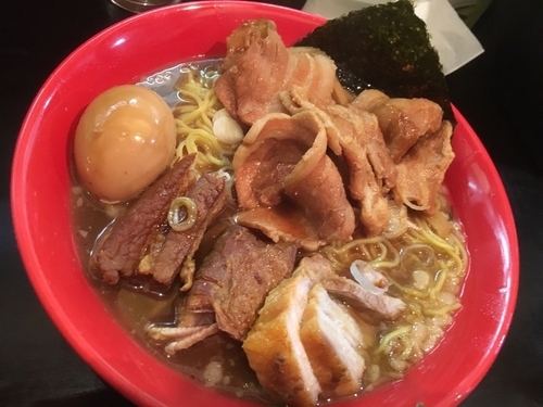 「悪魔大盛り800円」@一条流がんこ総本家分家四谷荒木町の写真