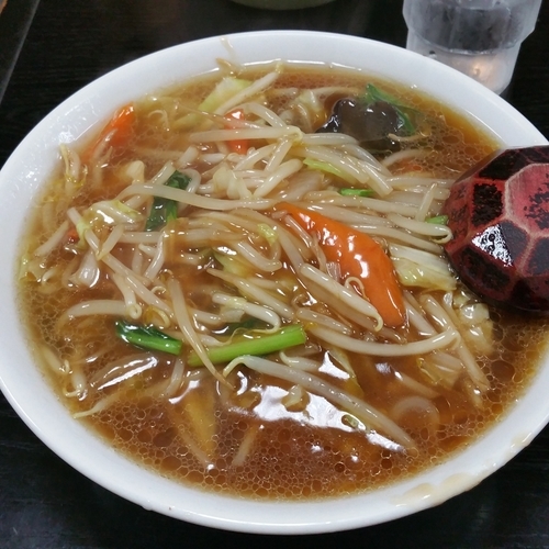 「あんかけラーメン」@支那そば 亀やの写真