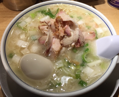 「バラそば・塩＋半熟味玉（￥780＋￥100）」@バラそば屋 町田店の写真