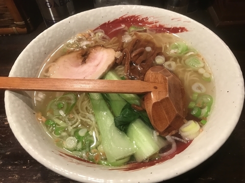 「塩ラーメン」@らーめん 中々の写真