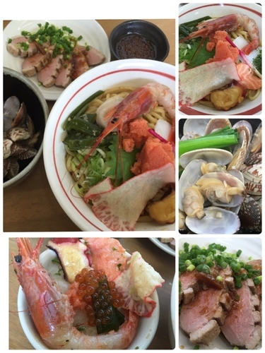 「7周年限定11/6「明太和え蕎麦 海物語」Ｓ」@MENYA 食い味の道有楽の写真