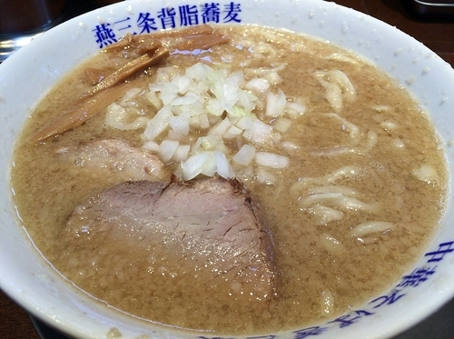 「中華そば脂増し（780円）」@燕三条中華そば ぎと家 武里本店の写真