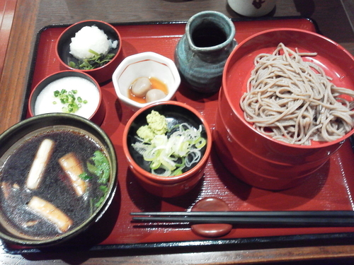 「そば三昧 1186円＋tax」@信州そば処 そじ坊 那覇空港店の写真