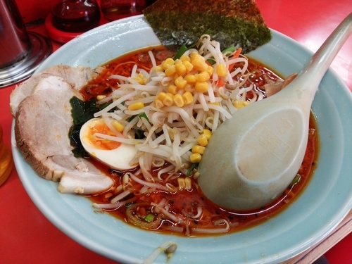 「地獄ラーメン」@ラーメンショップ 上柚木店の写真