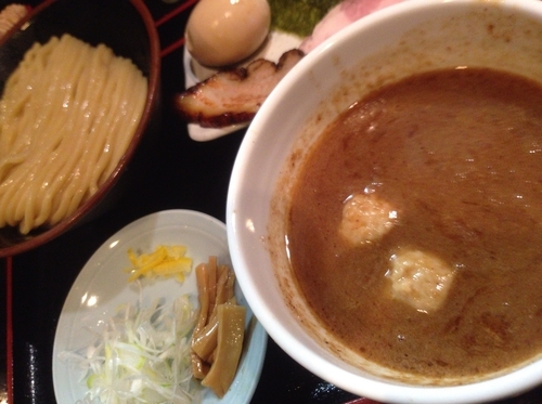 「得製つけ麵」@濃厚宗田つけめん 麺屋縁道の写真