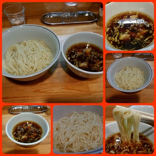 「醤油つけ麺（180g）」@麺屋 彩香の写真