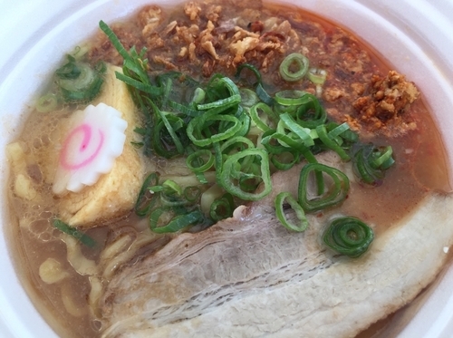 「【福島】濃厚熟成味噌? 福島鶏白湯」@東京ラーメンショー2016の写真