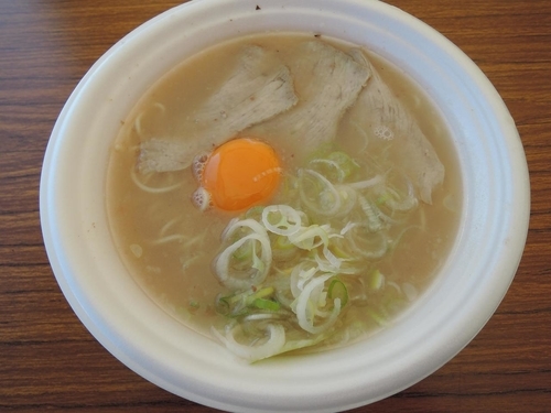 「九州 佐賀本釜炊き豚骨ラーメン「佐賀ん豚骨らーめん」」@東京ラーメンショー2016の写真