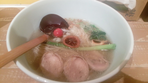 「焼きあごといりこ（850円）」@ラーメン凪 下北沢店の写真