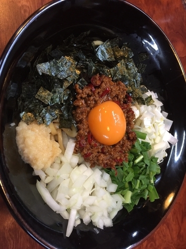 「台湾まぜそば」@自家製太麺 元気屋の写真