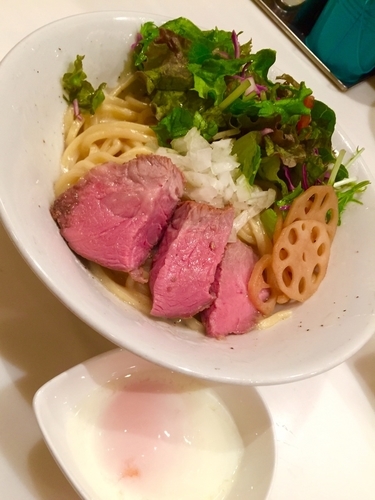 「牛油そば（温玉付き）￥810」@麺や 彩～iro～の写真