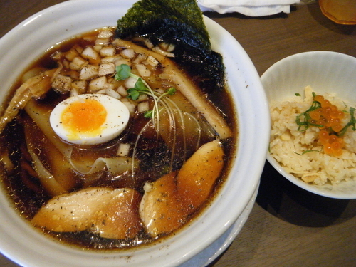 「至極のワンタン麺980円」@NOODLE CAFE SAMURAIの写真