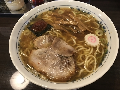 「辛しらぁめん 800円」@荒井大勝軒の写真