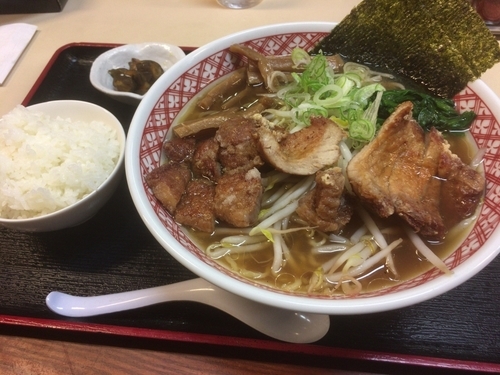 「パーコーラーメン」@ラーメン屋 壱番亭 小見川店の写真