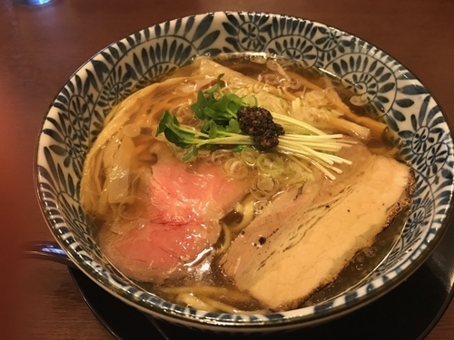 「トリュフ香る醤油」@彩色ラーメン きんせい総本家夢風の写真