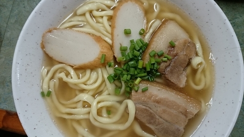 「沖縄そば」@お食事処 三笠 久米店の写真