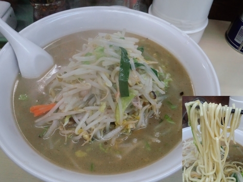 「タンメン800円大盛150円」@桃太郎の写真