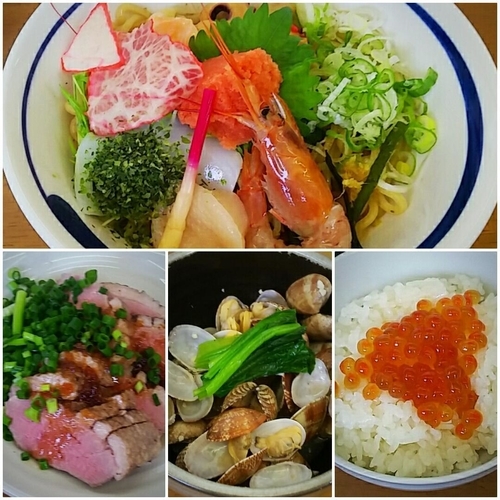 「【七周年限定】明太子和え蕎麦 海物語Ｓ 3,000円」@MENYA 食い味の道有楽の写真