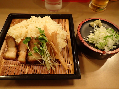 「ざる中華」@丸信ラーメン 福島店の写真