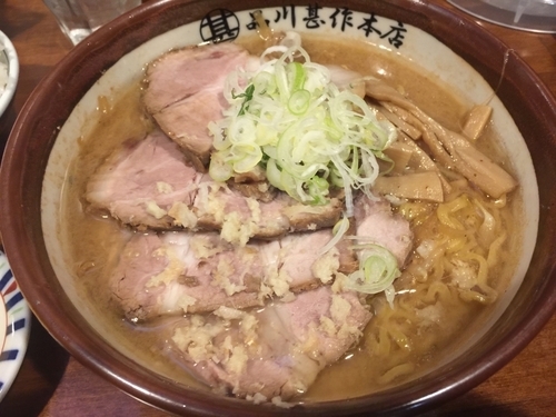 「すみれ風チャーシュー麺(味噌)」@札幌らーめん 品川甚作本店の写真