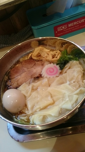 「鴨出汁生姜ラーメン   ８００円」@麺屋 浦島太郎の写真