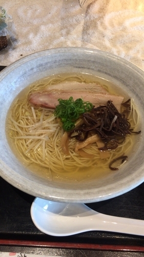 「いりこそば」@お侍茶屋 彦右衛門 光店の写真