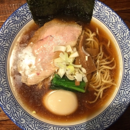 「煮干し醤油そば ¥750円（味玉サービスCP）」@中華そば 幻六の写真