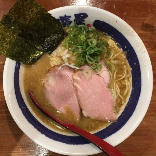 「濃厚煮干しそば 750円」@濃厚煮干しそば 麺匠 濱星 関内店の写真