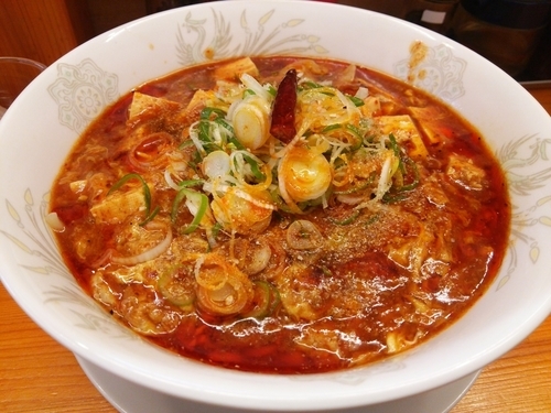 「豆腐マーラーメン(麻婆麺)」@ラーメン餃子 なか屋の写真