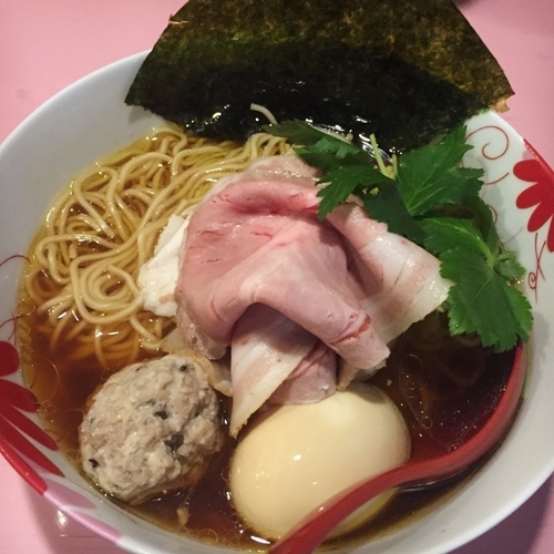 「凛々しい特製地鶏中華そば980円」@らーめん凛々の写真