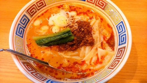 「担々麺800円」@ほっこり中華そば もつけの写真