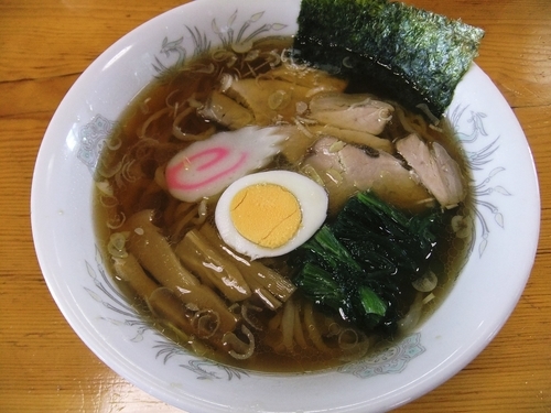 「手打ち中華そば（650円）」@いげたやの写真