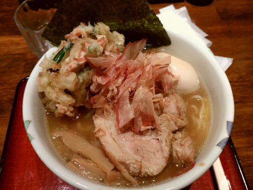 「阿闍梨一番だしラーメン980円」@無化調らーめん 阿闍梨 渋谷センター街店の写真